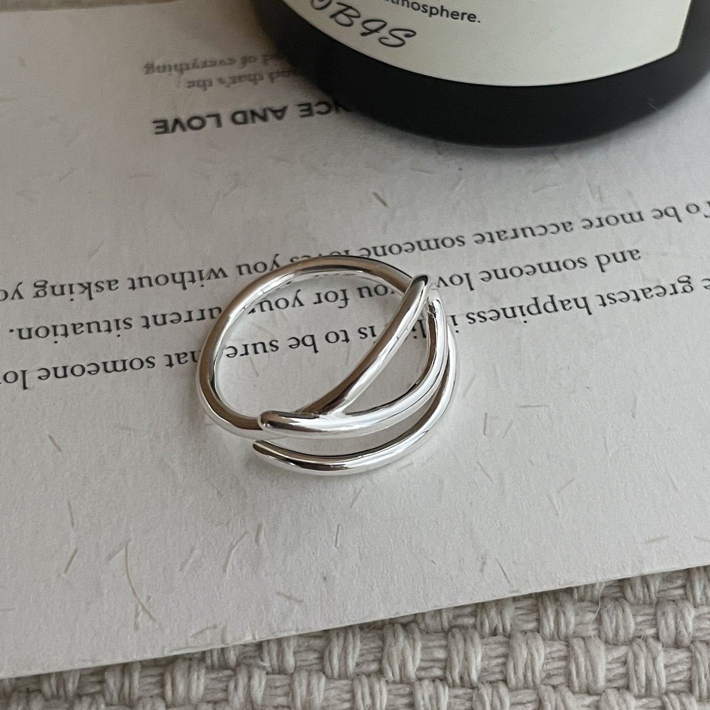 C2廠 韓國韓版多層線條S925純銀戒指 批發 折扣@洽客服 25.10.W5「SR1435」