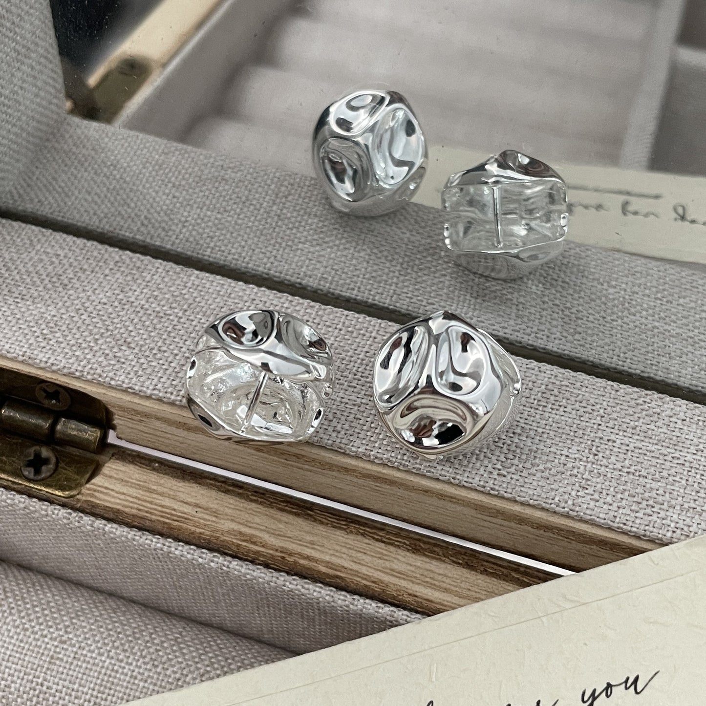 C2廠 韓國韓版不規則球球S925純銀耳環 批發 折扣@洽客服 25.10.W5「SE2495」