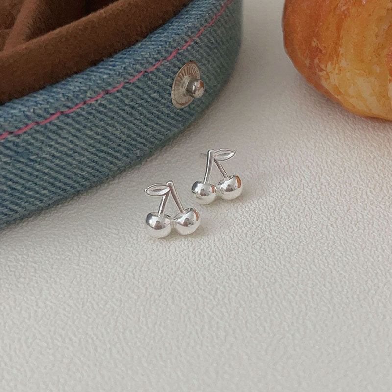 C3廠 韓國韓版櫻桃S925純銀耳環 批發 折扣@洽客服 25.12.W2「es154-1」