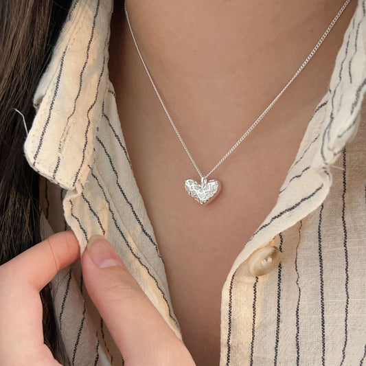 C3廠 韓國韓版眷愛之心2面戴 S925純銀項鍊批發 折扣@洽客服 25.03.W2「xl142」