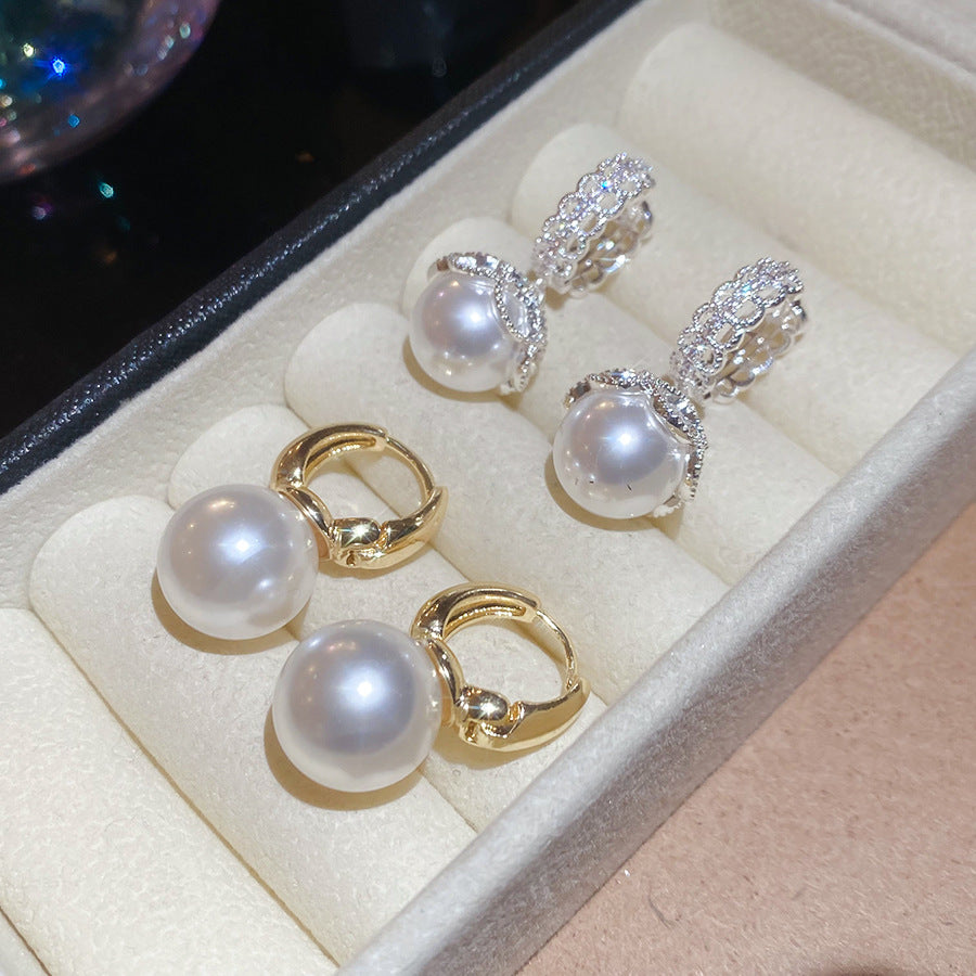 A2廠 韓國韓版復古圓形珍珠銀針耳環 批發 折扣@洽客服 25.12.W4「HE29788 HE29752-3」