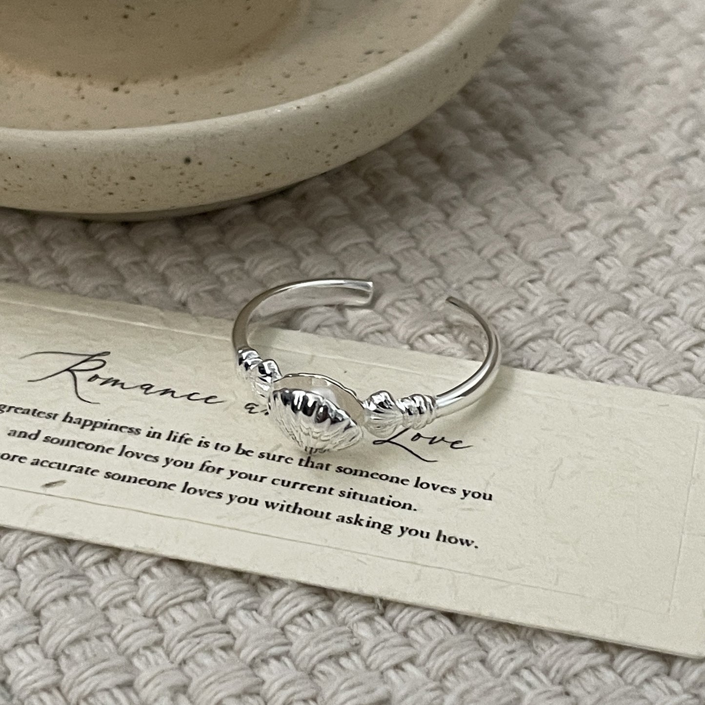 C2廠 韓國韓版貝殼珍珠S925純銀戒指 批發 折扣@洽客服 26.01.W1「XSR1213」