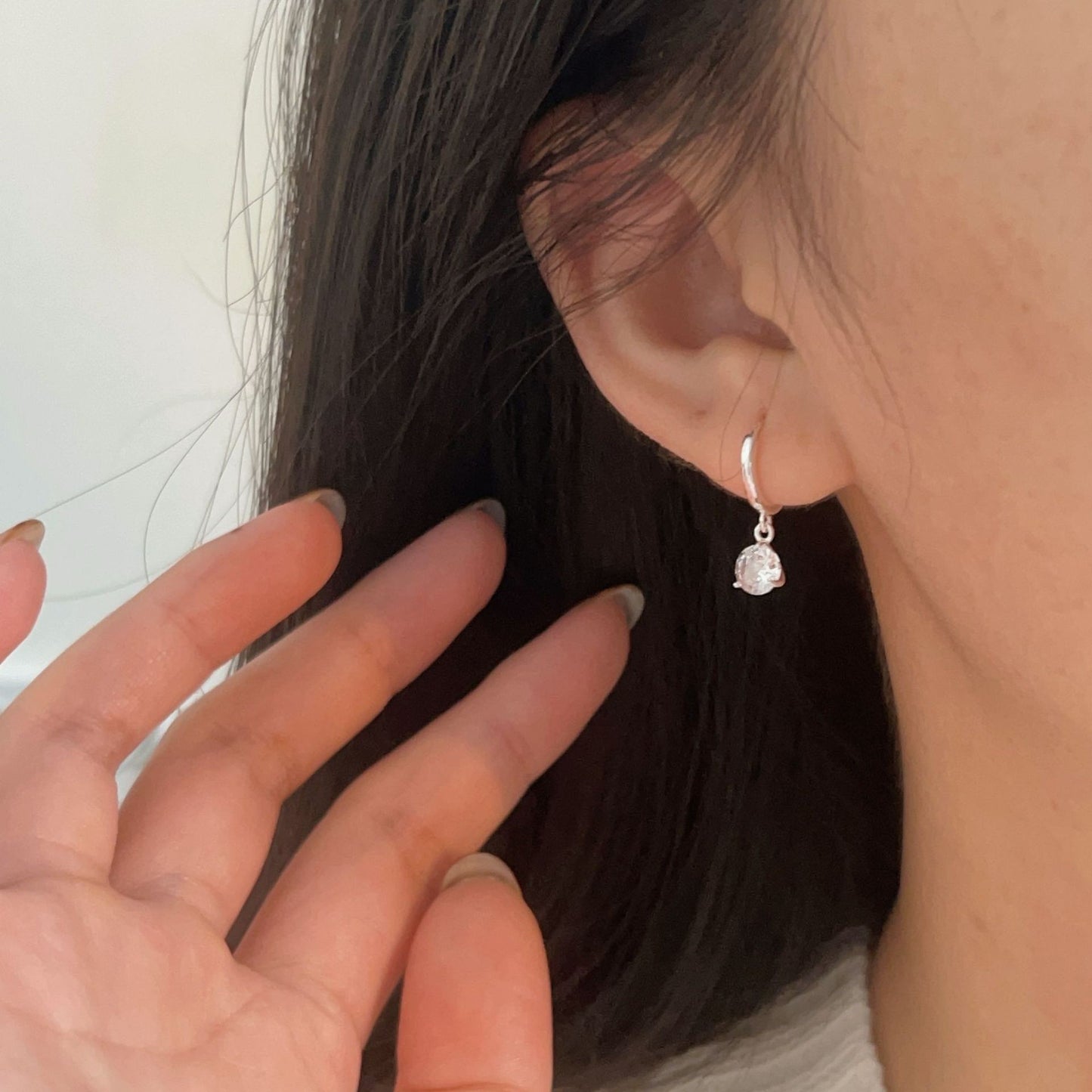 C3廠 韓版重工優雅鑲嵌S925純銀耳環 批發 折扣@洽客服 25/11.W4「es184」