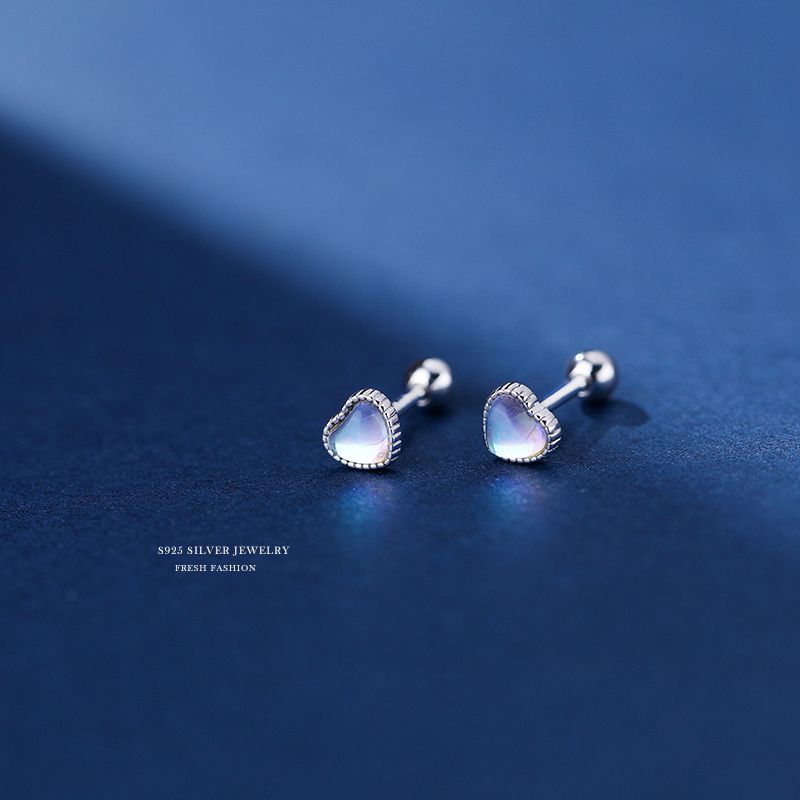 C廠 韓國韓版眷愛月光石耳環批發 折扣@洽客服 26.03.W2「E2399」