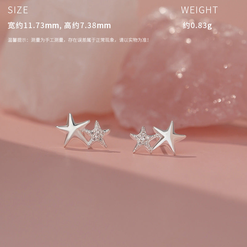 C廠 韓系海星之韻系列S999足銀耳環 &項鍊  批發 折扣@洽客服 25.06.W3「YC6668E_1，YC0395N_1，YC6775E_1」
