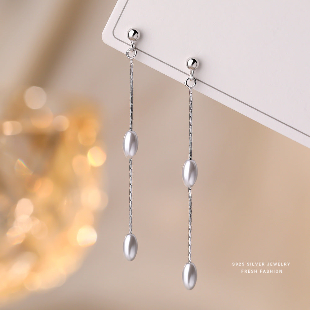 C廠 韓國韓版珍珠S925銀耳環 批發 折扣@洽客服 25.12.W3「E5887」