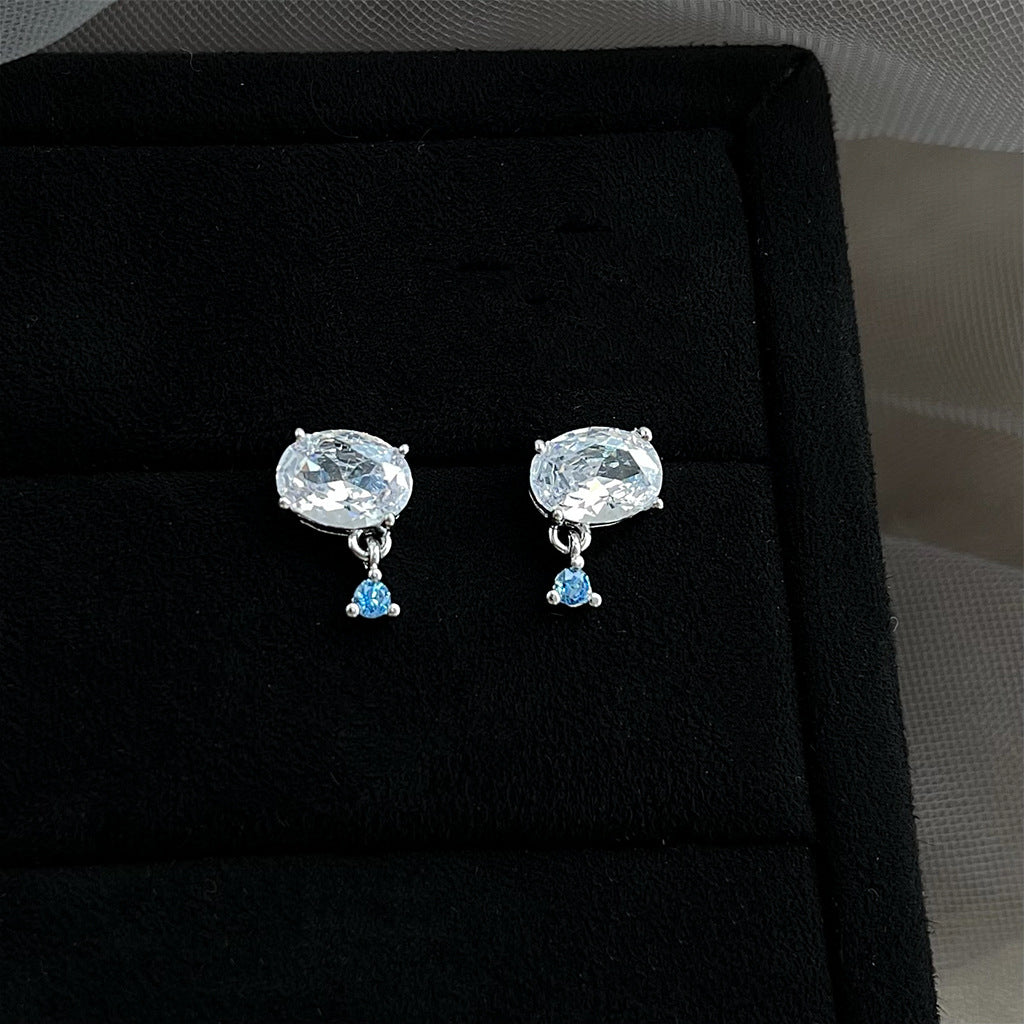 A廠 日韓款 微鑲鋯石銀針耳環 批發 折扣@洽客服 26.03.W1「7080」