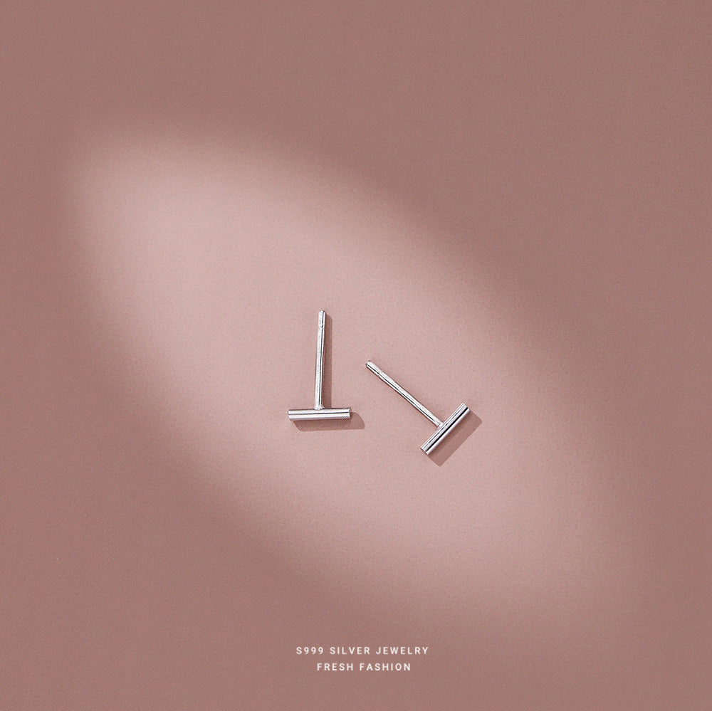 C廠 韓國韓版簡約養耳洞小巧S999足銀耳環批發 折扣@洽客服 26.03.W2「CE036 CE064 CE065 CE066」