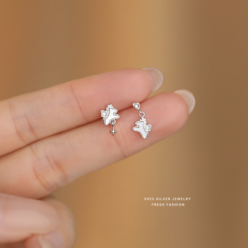 C廠  S925純銀｜ 夢幻生肖馬耳環 批發 折扣@洽客服 26.01.W2「E6092」