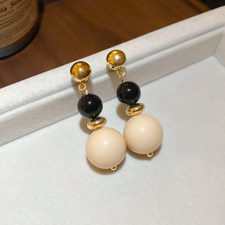 A2廠 韓國韓版壓克力圓形吊墜銀針耳環 批發 折扣@洽客服 25.12.W3「HE29354」