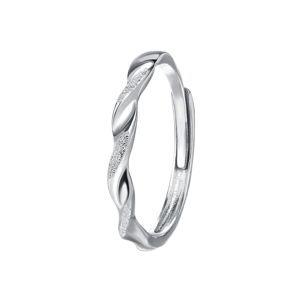 C廠 韓國韓版莫比烏斯情侶S925純銀戒指 批發 折扣@洽客服 26.01.W1「K2467  K2468」