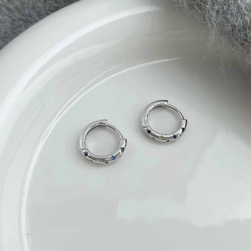 A廠 日韓款設計感星星鋯石耳環 批發 折扣@洽客服 26.01.W1「6946」