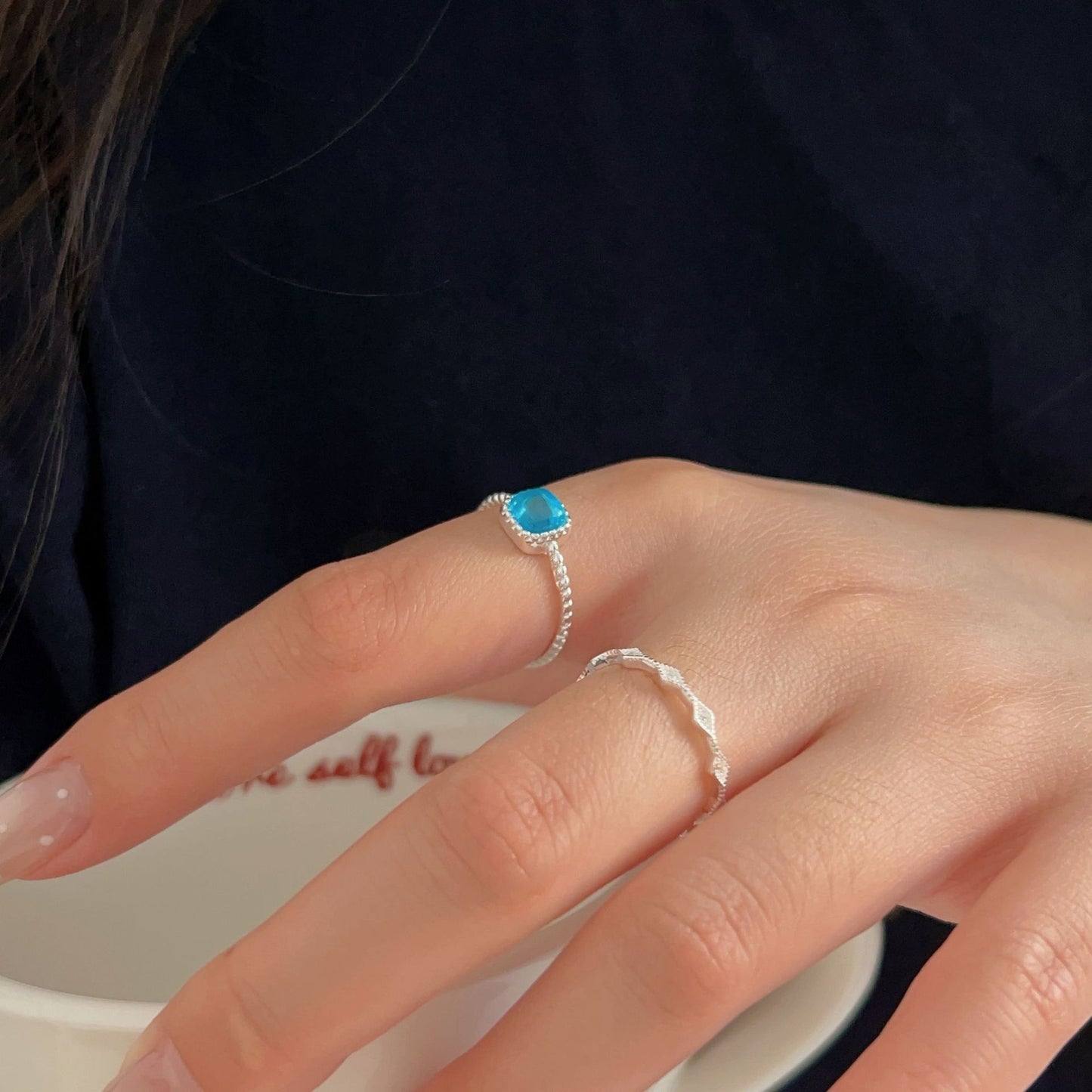 C3廠 韓國韓版方糖S925純銀戒指 批發 折扣@洽客服 25.11.W1「jz115 hjz311」