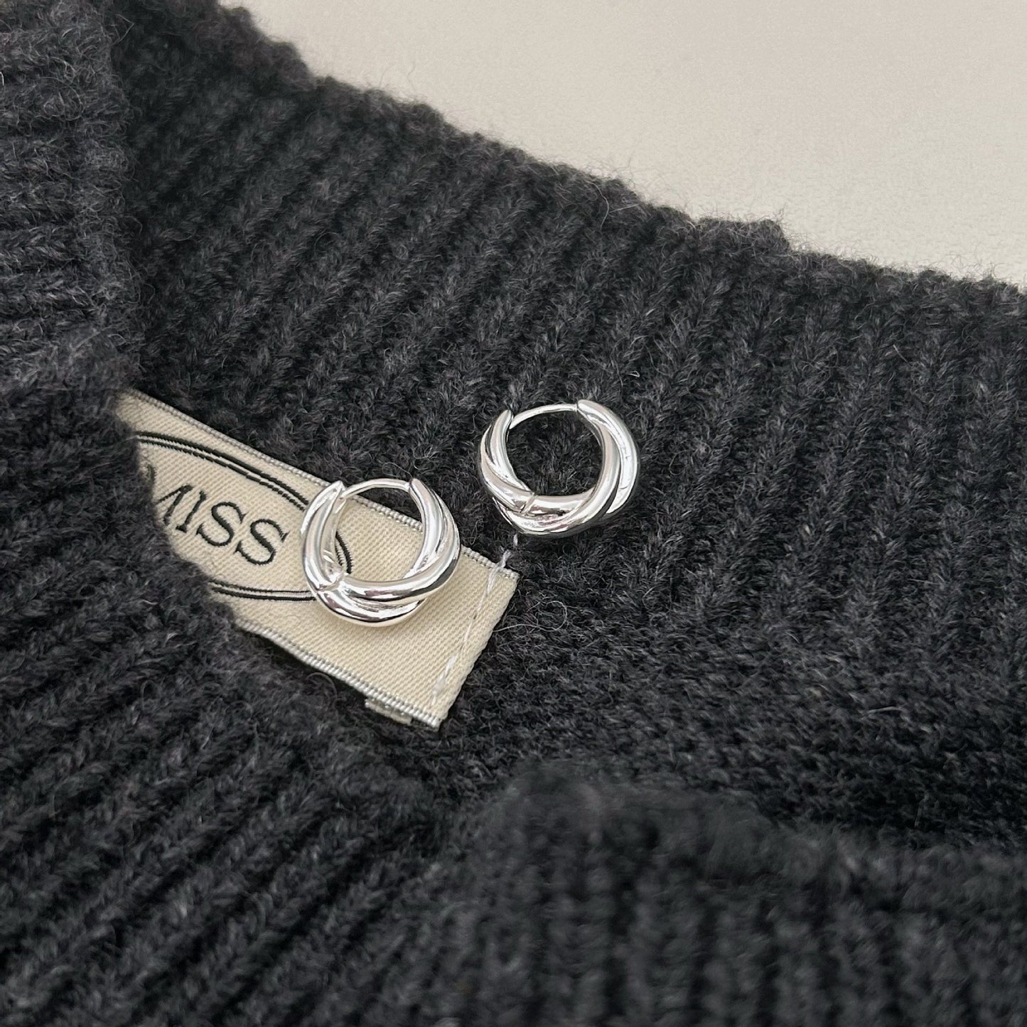 C3廠 韓版重工極簡幾何S925純銀耳環 批發 折扣@洽客服 25/11.W4「es189」