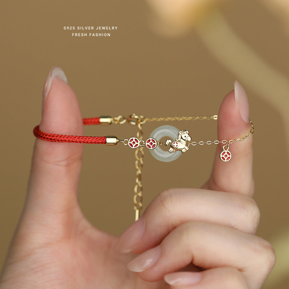 C廠 S925純銀｜ 馬上有錢手鍊 批發 折扣@洽客服 26.01.W2「YL0137」