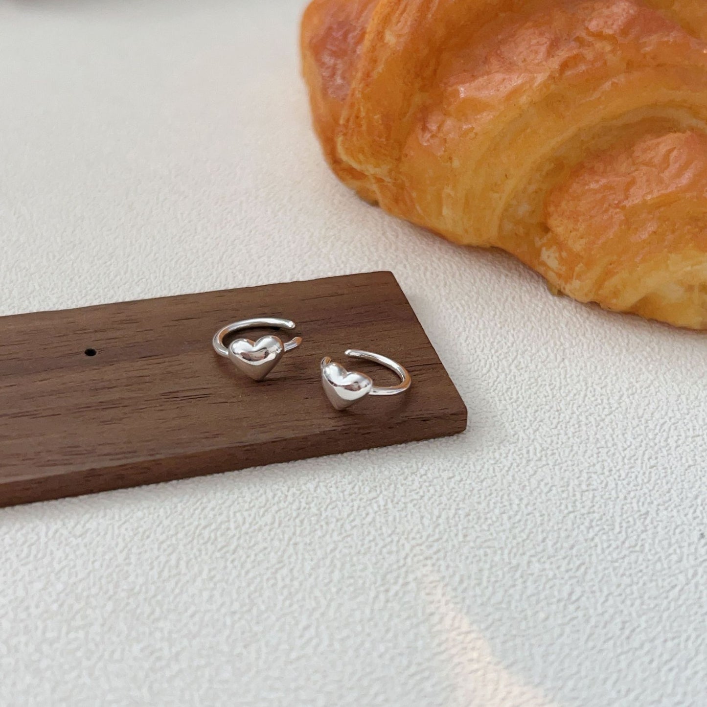 C3廠 韓國韓版S925純銀｜極簡愛心耳骨夾 批發 折扣@洽客服 26.02.W3「es199」