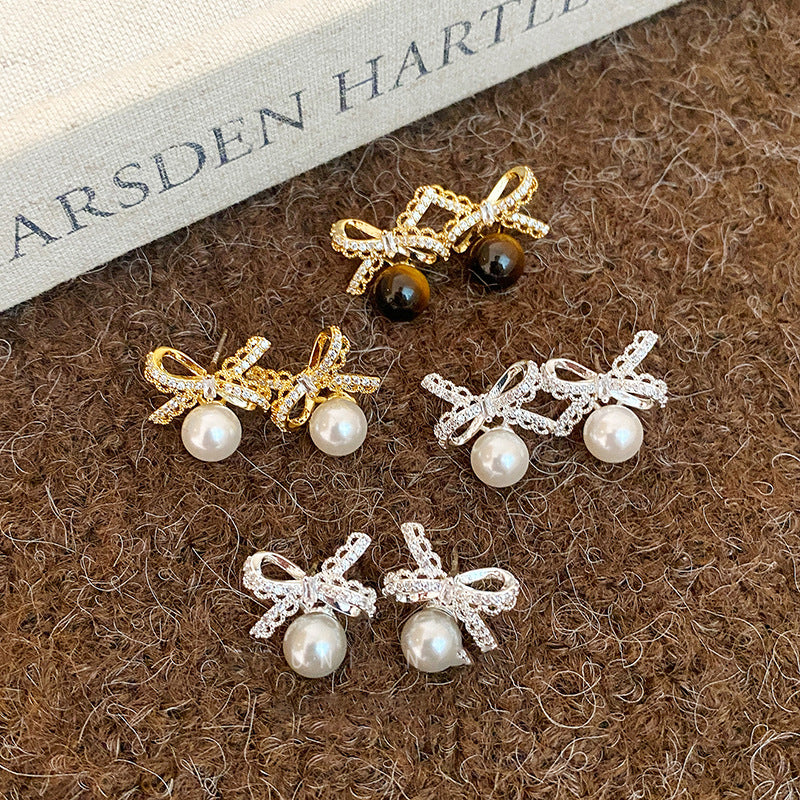 A2廠 韓國韓版虎眼石珍珠電鍍真金耳環  批發 折扣@洽客服 26.01.W1「HE29762」