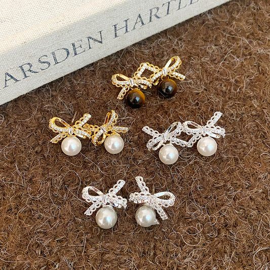 A2廠 韓國韓版虎眼石珍珠電鍍真金耳環  批發 折扣@洽客服 26.01.W1「HE29762」