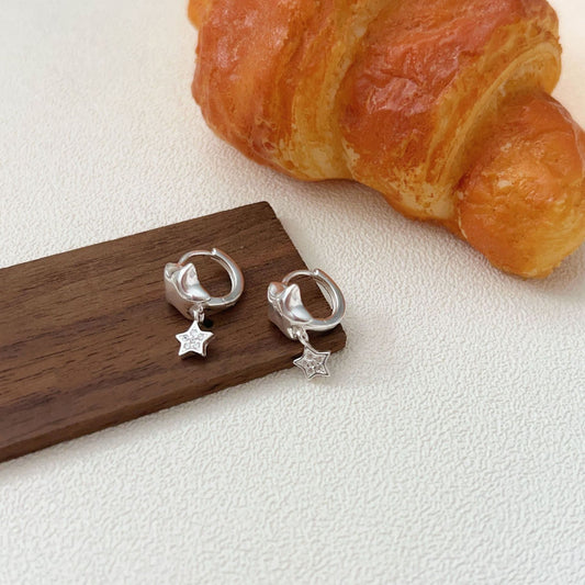 C3廠 韓國韓版S925純銀｜星星耳環 批發 折扣@洽客服 26.02.W3「es196」