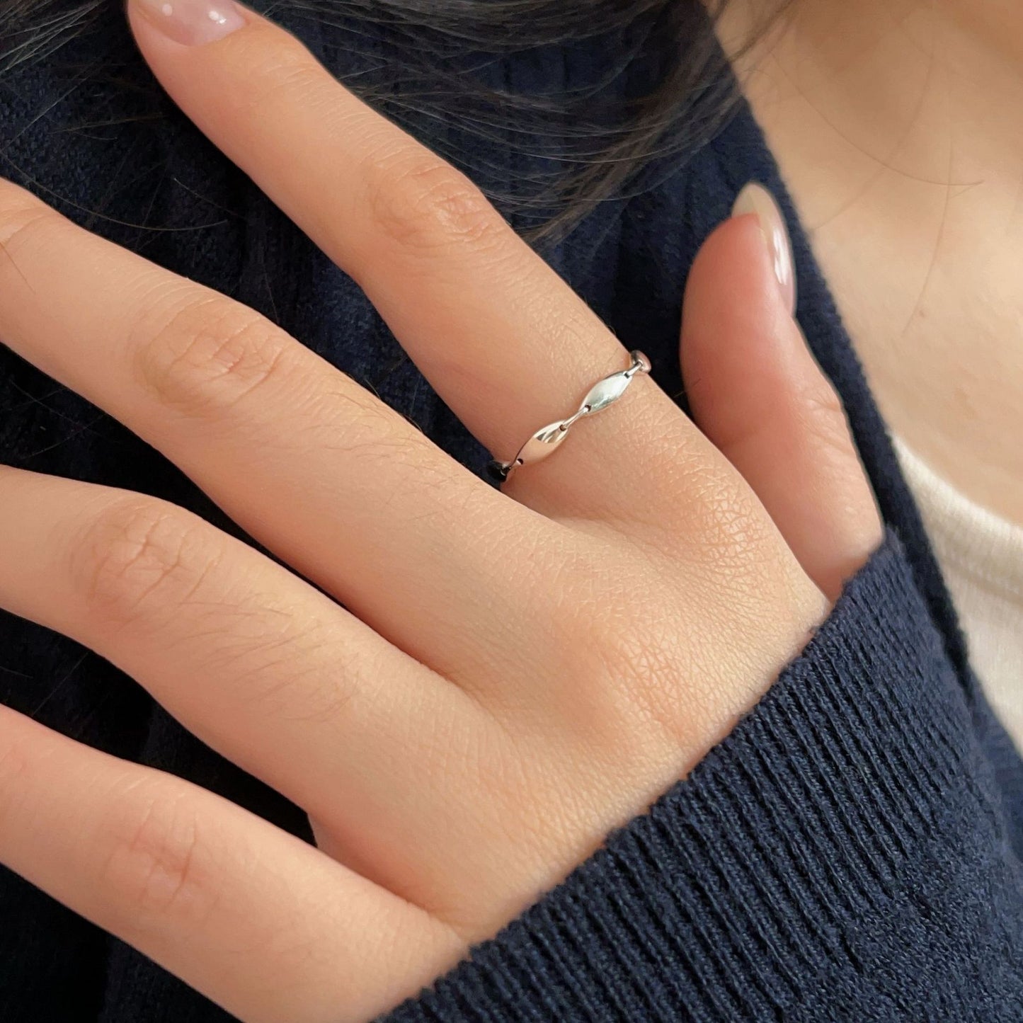 C3廠 韓國韓版幾何S925純銀戒指批發 折扣@洽客服 25.03.W2「hjz310」