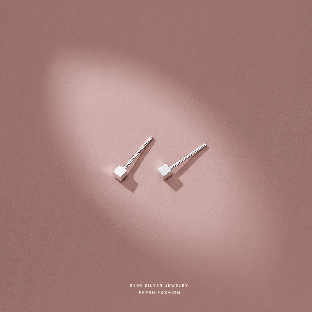 C廠 韓國韓版簡約養耳洞小巧S999足銀耳環批發 折扣@洽客服 26.03.W2「CE036 CE064 CE065 CE066」