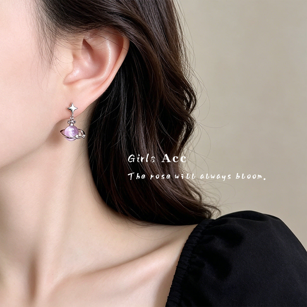 A廠 日韓款玻璃貓眼石耳環批發 折扣@洽客戶 26.05.W4「2495」