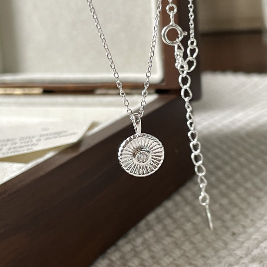 C2廠 韓系限量款幾何圓S925純銀項鍊批發 折扣@洽客服 26.03.W3「XSN3330」