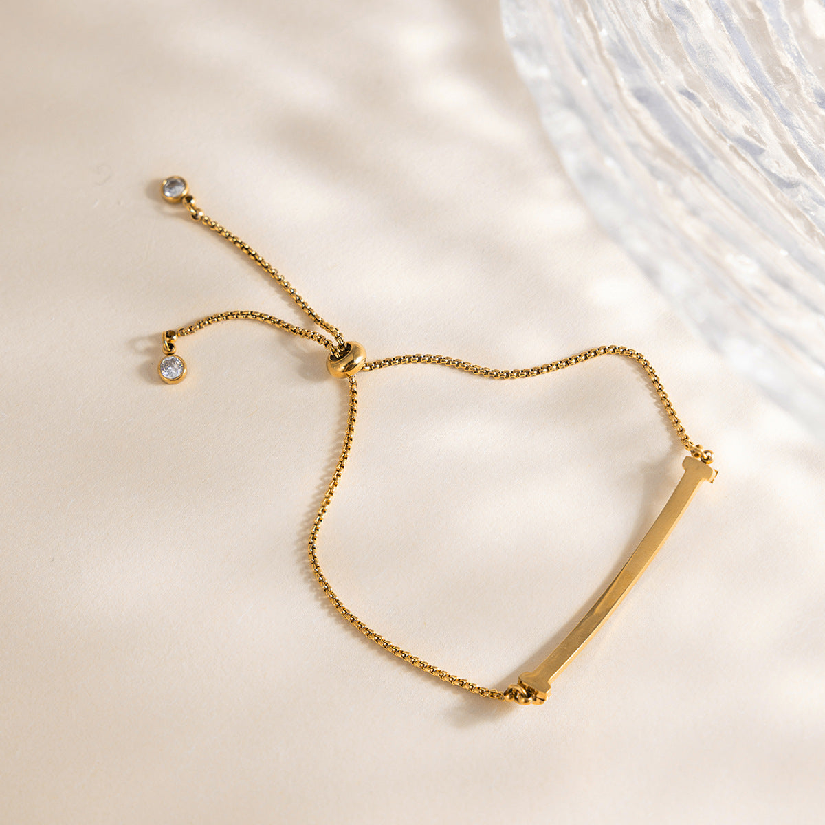 B廠 歐美款SAMMIE 鈦鋼鍍18K金可抽拉手鍊 批發 折扣@洽客服 25.12.W3
「JDB0209015」