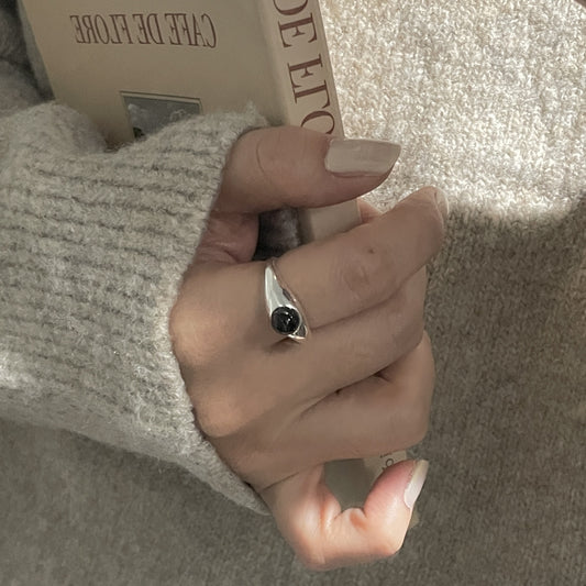 C2廠 韓國韓版瑪瑙 S925純銀戒指 批發 折扣@洽客服 26.01.W1「XSR1061」