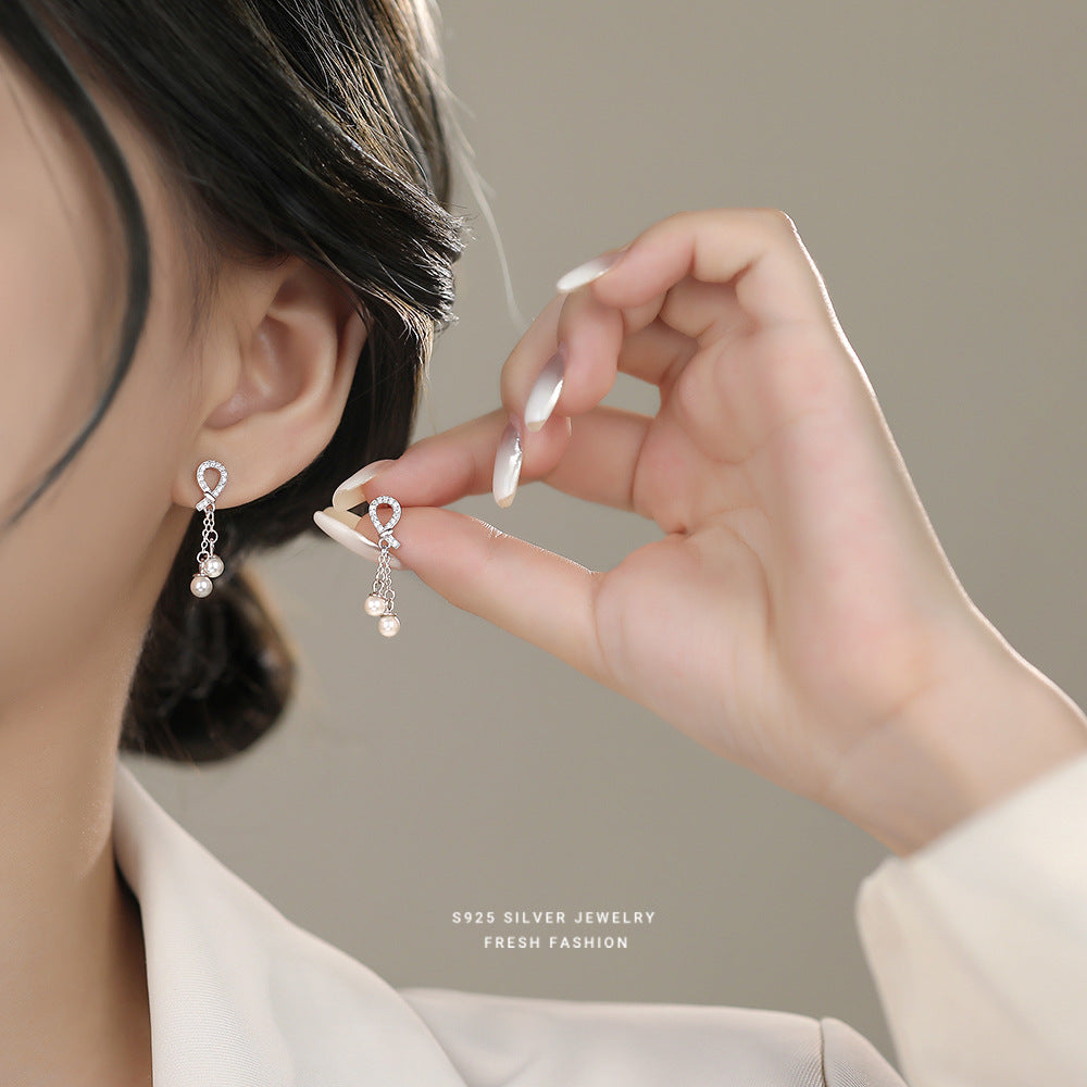 C廠 韓國韓版氣質珍珠S925純銀耳環 批發 折扣@洽客服 25.10.W5「E5638」