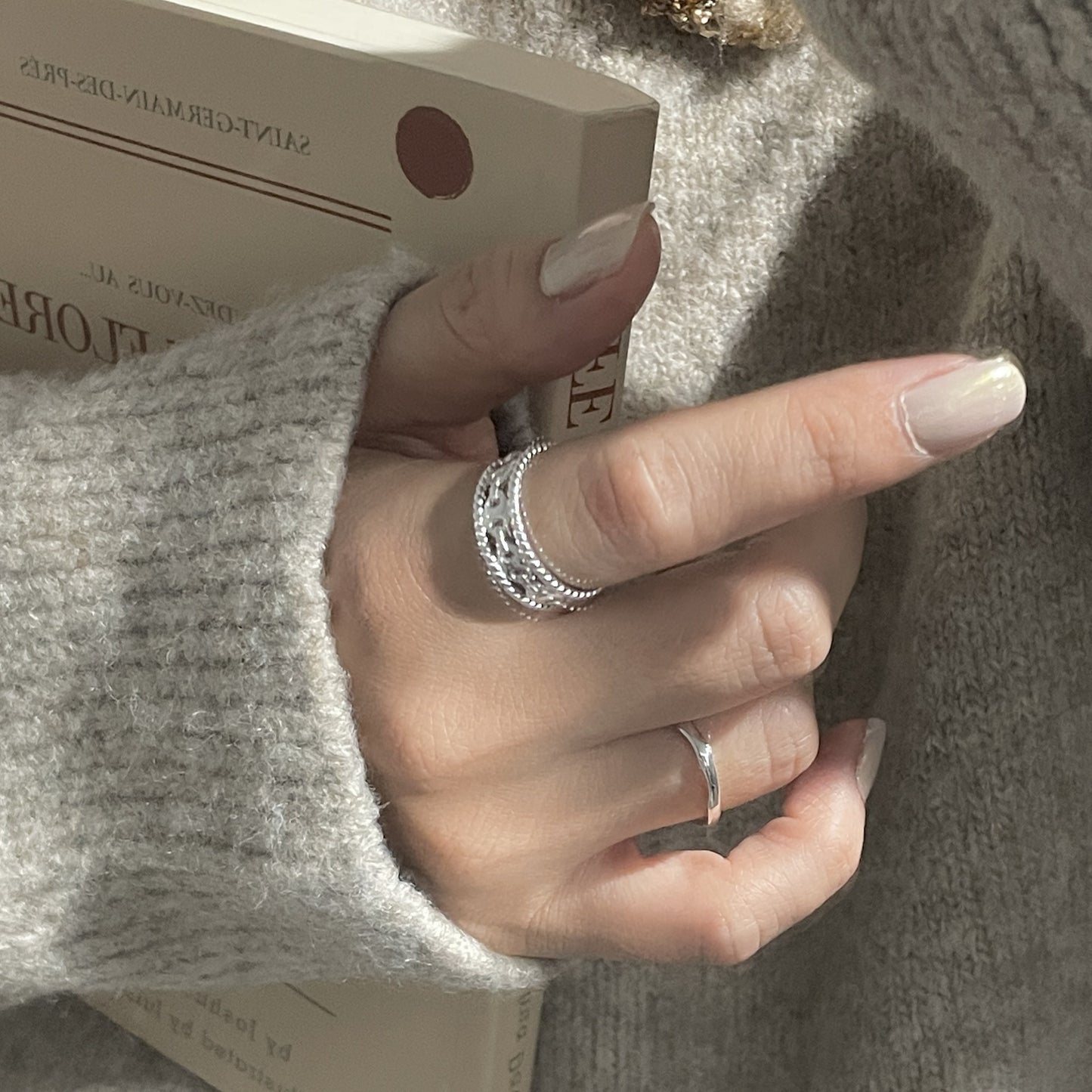 C2廠 韓國韓版豬鼻子S925純銀戒指 批發 折扣@洽客服 26.01.W1「XSR1117」