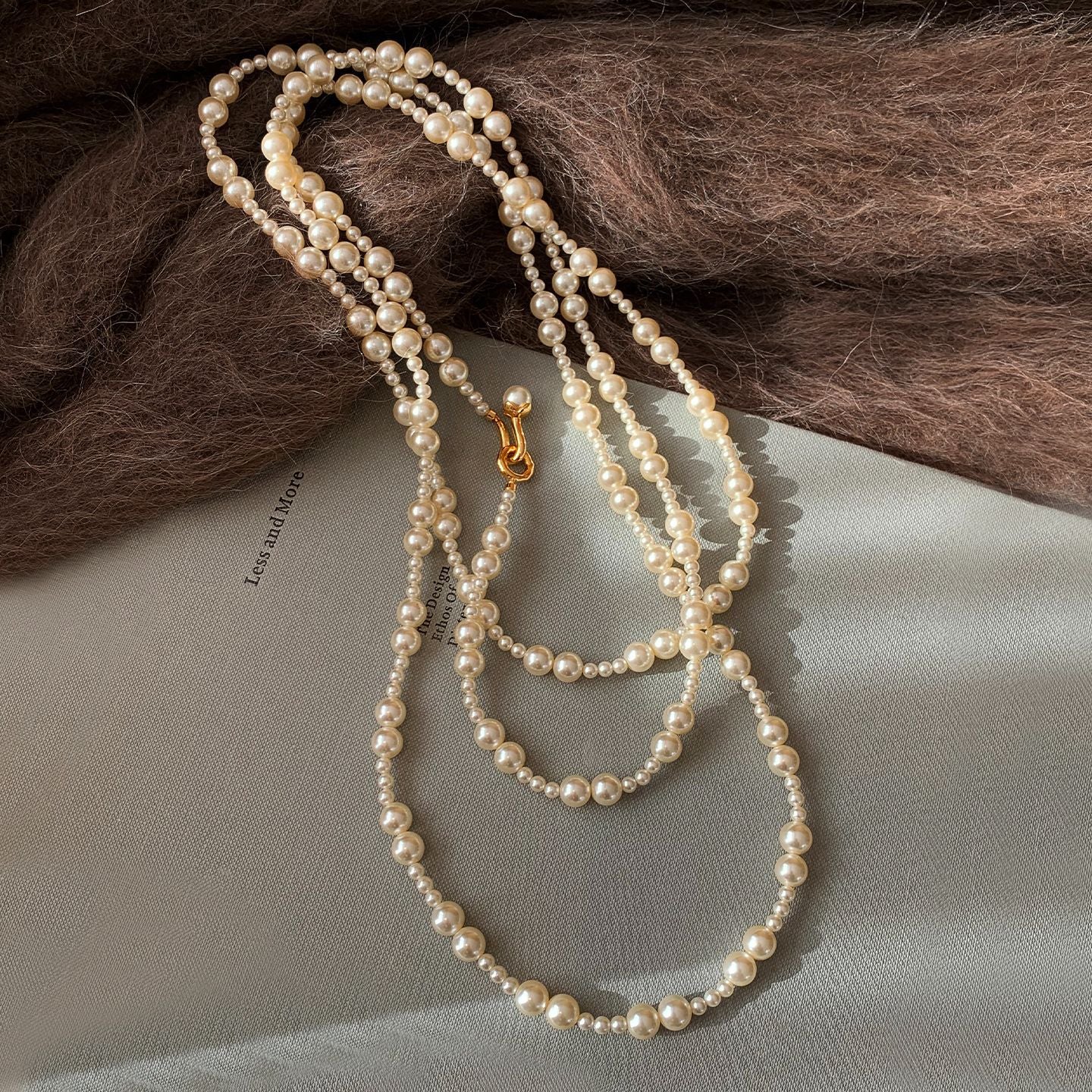 A2廠 韓國韓版復古優雅珍珠長項鍊 批發 折扣@洽客服 25.12.W1「WN1970 WN1971」