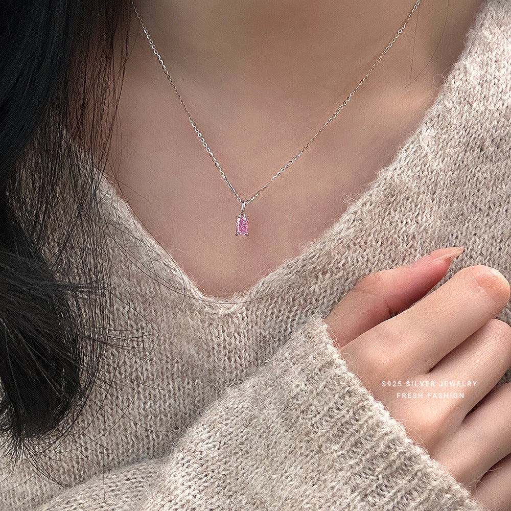 C廠 S925純銀｜小方糖項鍊 批發 折扣@洽客服 25.01.W4「A4870」