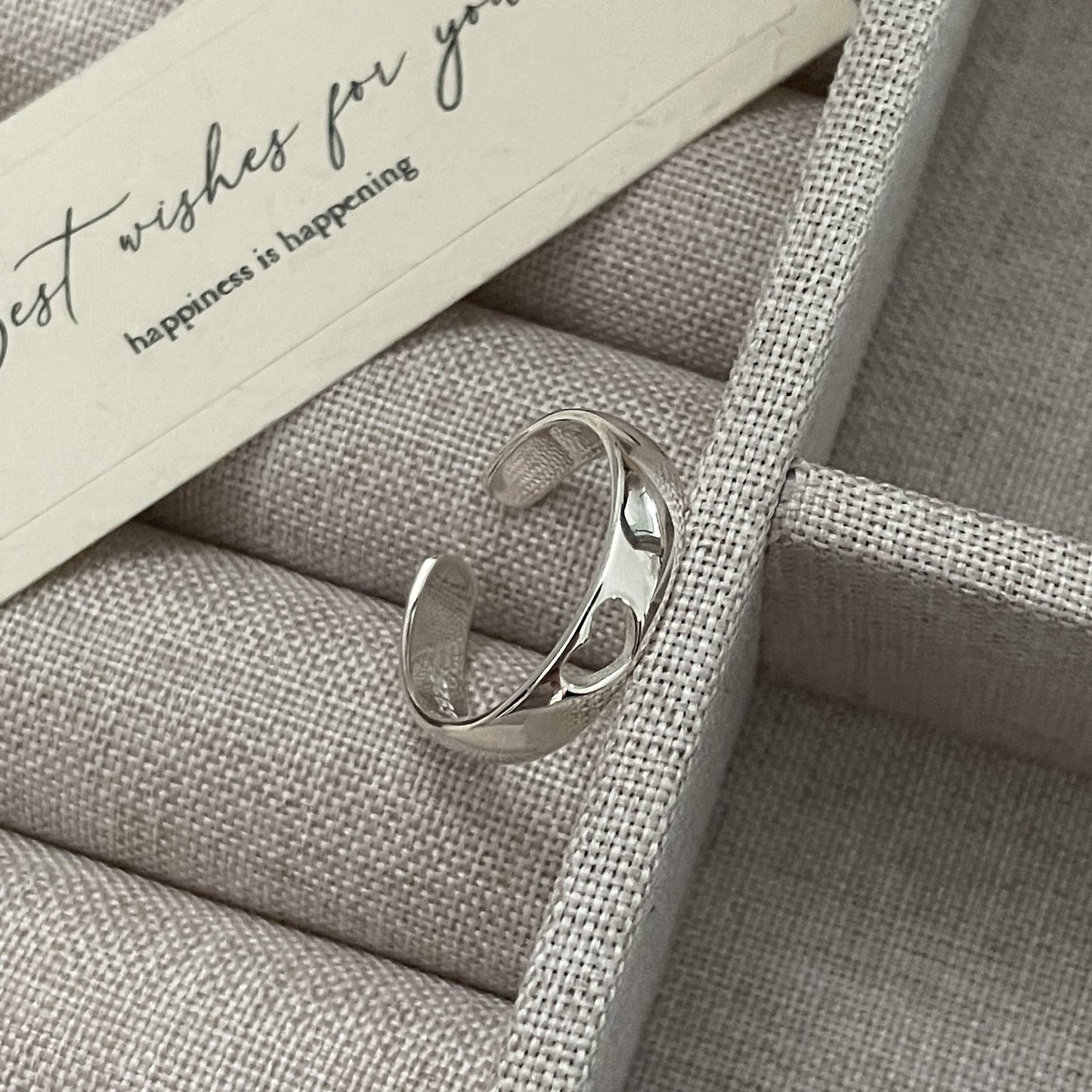 C2廠 韓國韓版鏤空愛心S925純銀戒指 批發 折扣@洽客服 25.11.W3「SR1190」