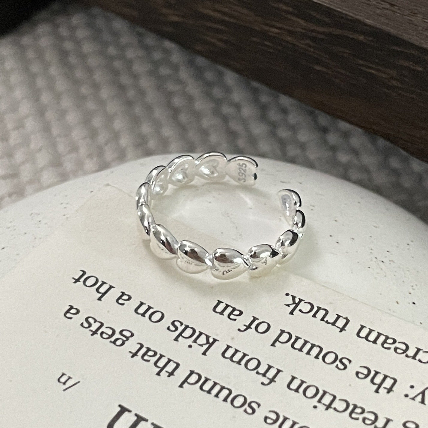 C2廠 韓國韓版愛心S925純銀戒指 批發 折扣@洽客服 25.10.W5「SR1126」