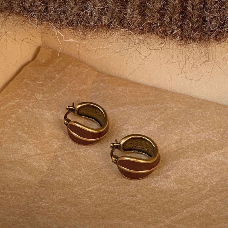 A2廠 韓國韓版簡約滴油漸層耳環  批發 折扣@洽客服 26.01.W1「WE5515」