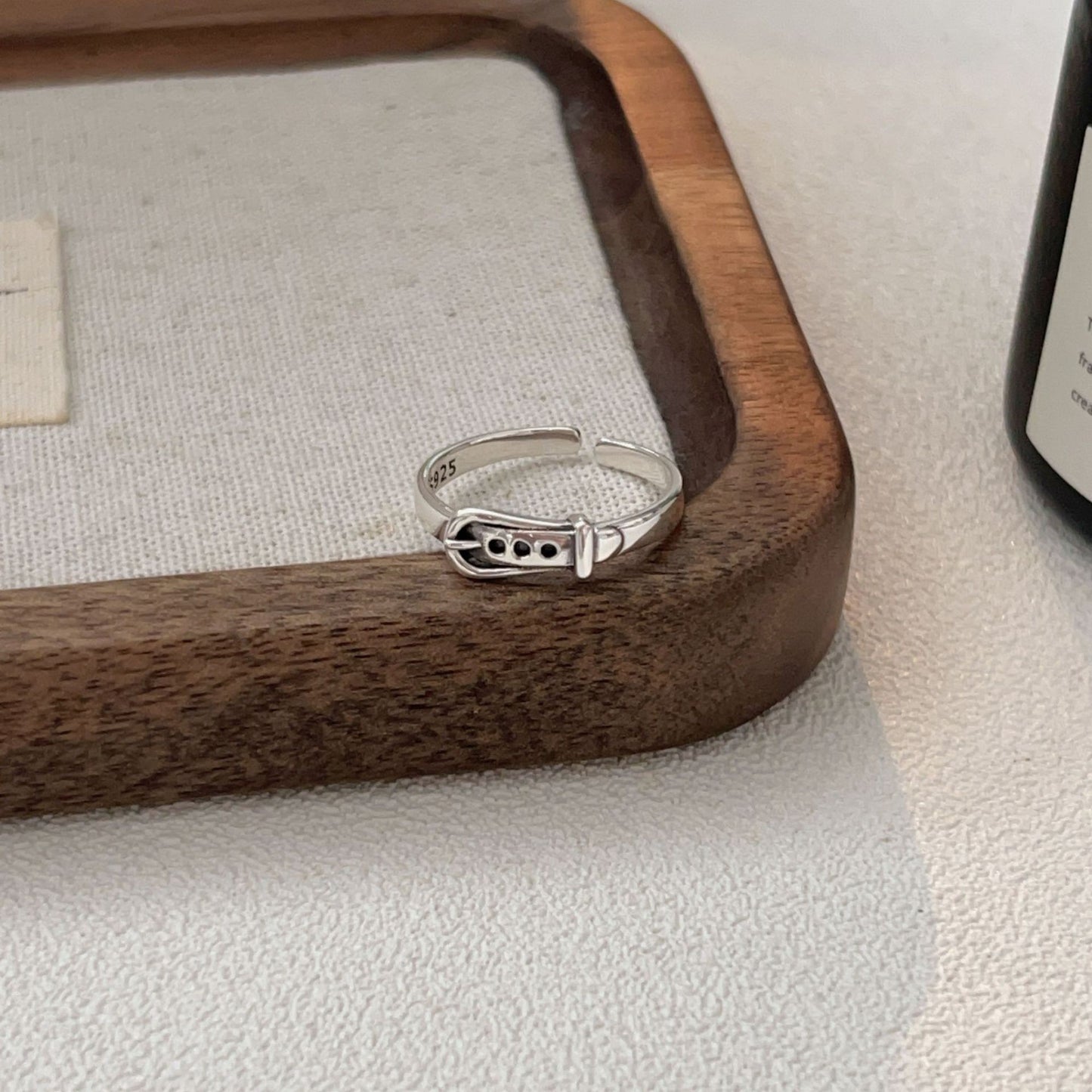 C3廠 韓國韓版S925純銀｜皮帶戒指 批發 折扣@洽客服 26.02.W3「hjz297」