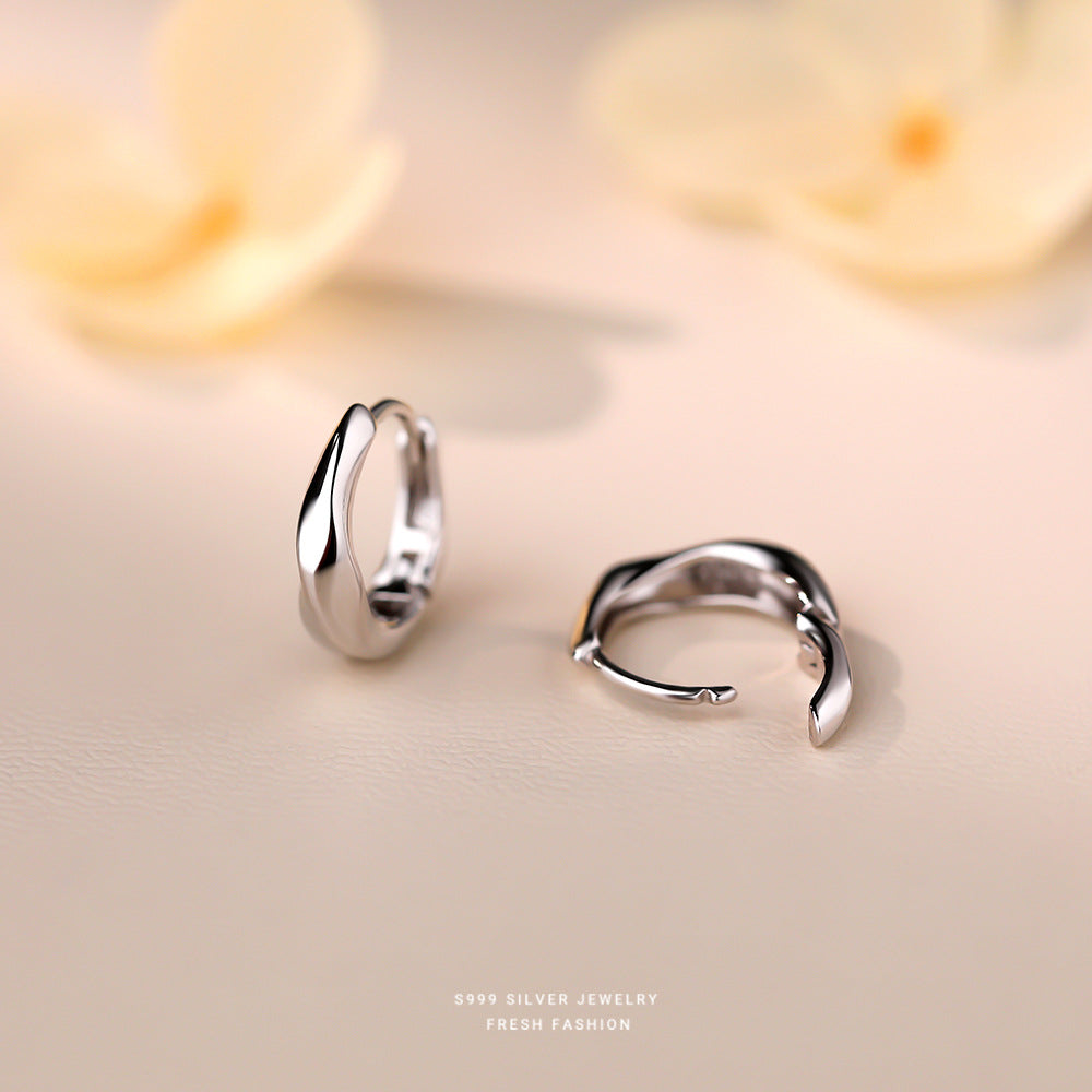 C廠 韓國韓版莫比烏斯S999純銀耳環 批發 折扣@洽客服 24.11.W2「E5758-999」