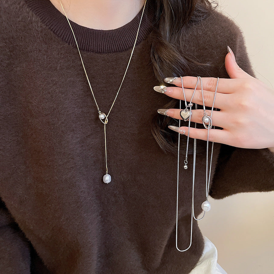 A2廠 韓國韓版愛心可調式珍珠項鍊 批發 折扣@洽客服 25.12.W2「HN10543 HN10544」