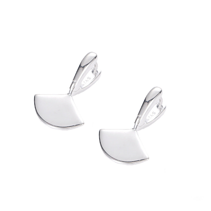 C2廠 S925純銀 ｜ 韓國韓版幾何扇子耳環 批發 折扣@洽客服 26.01.W2 「XSE2214」