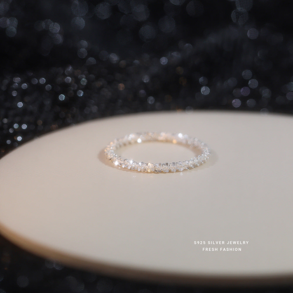 C廠 韓國韓版波光粼粼S925純銀戒指批發 折扣@洽客服 26.03.W3「K2065」