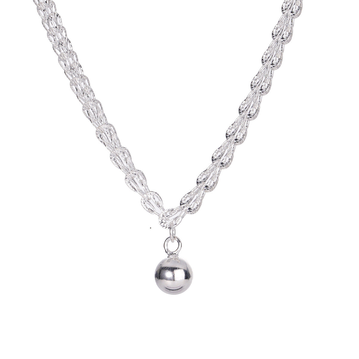 C2廠 韓系限量款簡約閃光S925純銀項鏈批發 折扣@洽客服 26.03.W3「SN3497」