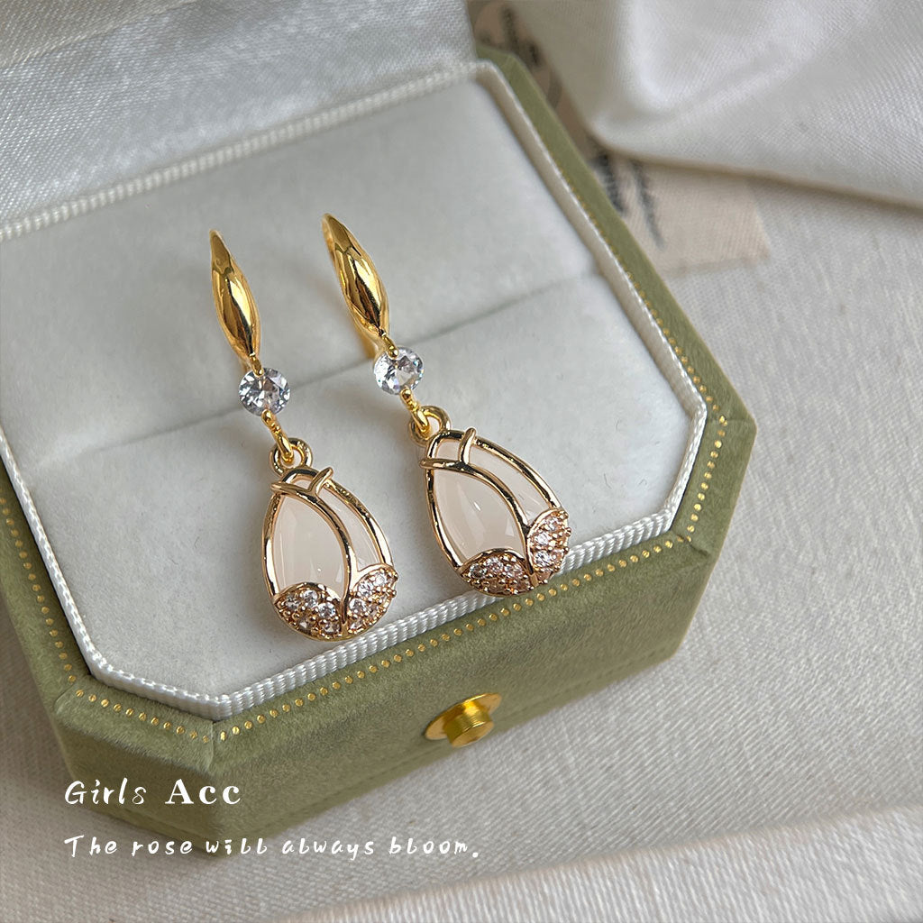 A廠 日韓款輕奢風水滴吊墜耳環 批發 折扣@洽客服 26.01.W1「B-200」