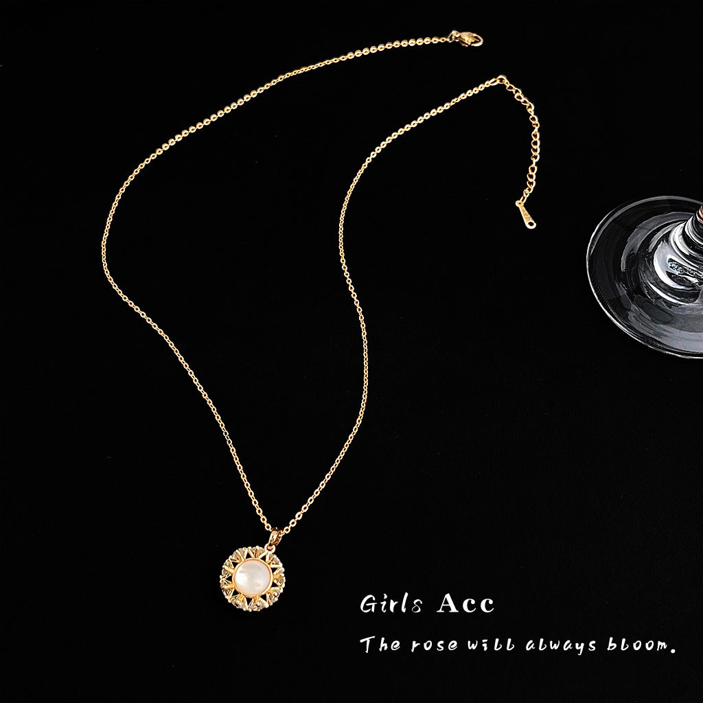 A廠 日韓款蒲公英鋯石銅鍍18k金項鍊 批發 折扣@洽客服 25.12.W2「4585」