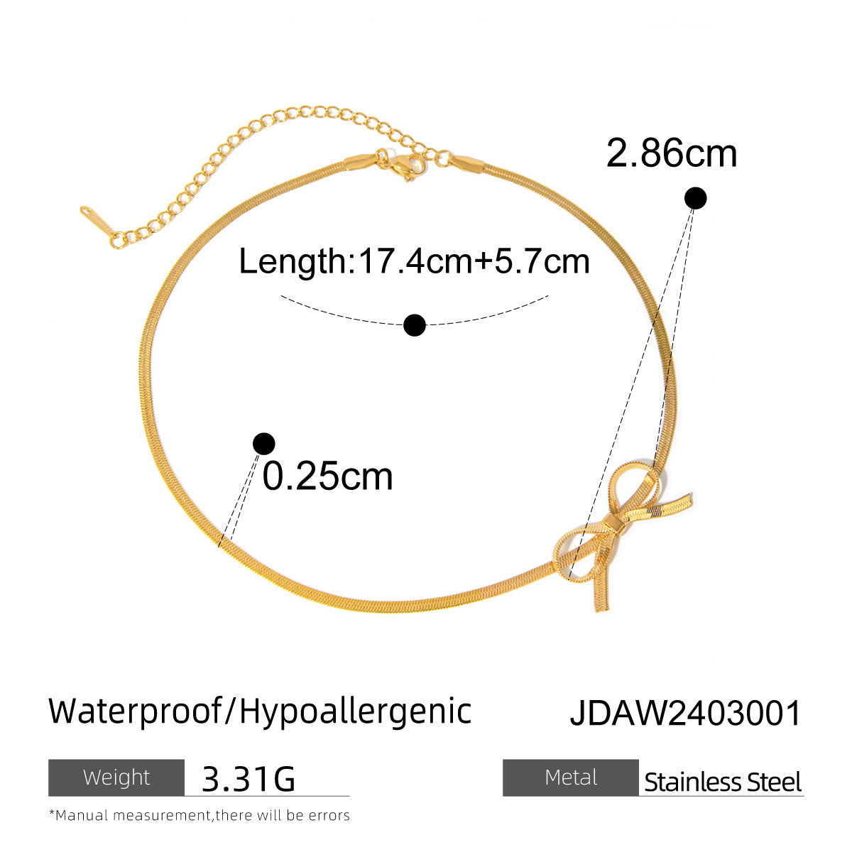 D廠 SUZIE 不鏽鋼鍍18K耳環&手鍊&項鍊「JDBW2403008」24.07 批發折扣@洽客服