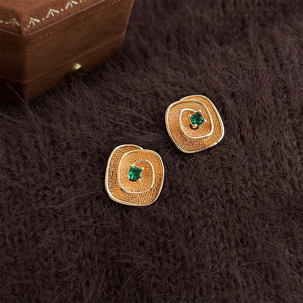 A廠 日韓款立體花鋯石耳環 批發 折扣@洽客服 26.01.W1「6954」