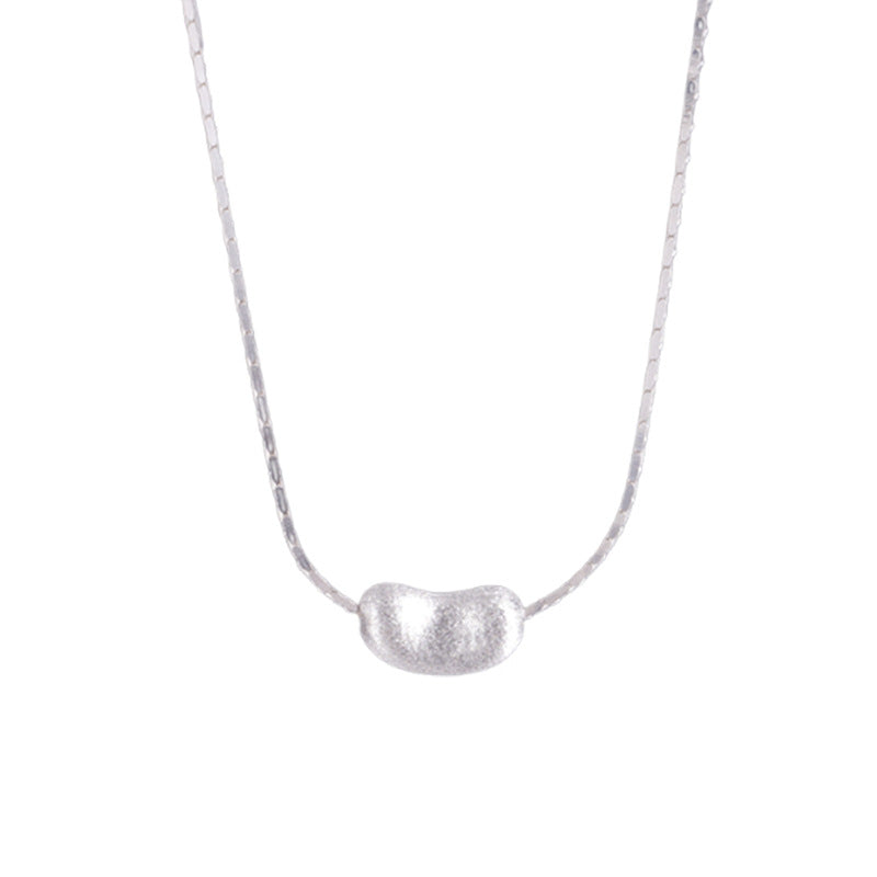 C2廠 韓國韓版拉絲豆豆S925純銀項鍊 批發 折扣@洽客服 25.11.W3「SN3518」