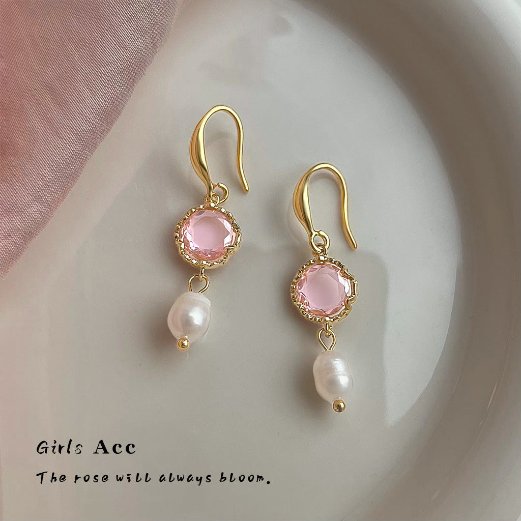 A廠 日韓款 甜美淡水珍珠銀針耳環 批發 折扣@洽客服 25.11.W2「6802」