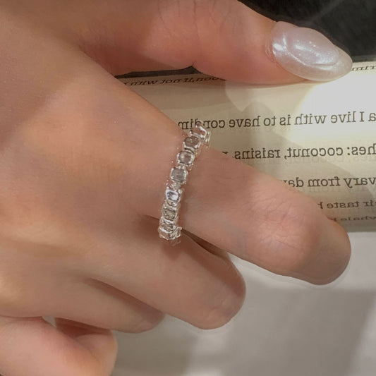 C2廠 韓國韓版復古幾何珠珠S925純銀戒指 批發 折扣@洽客服 25.11.W3「SR1444」