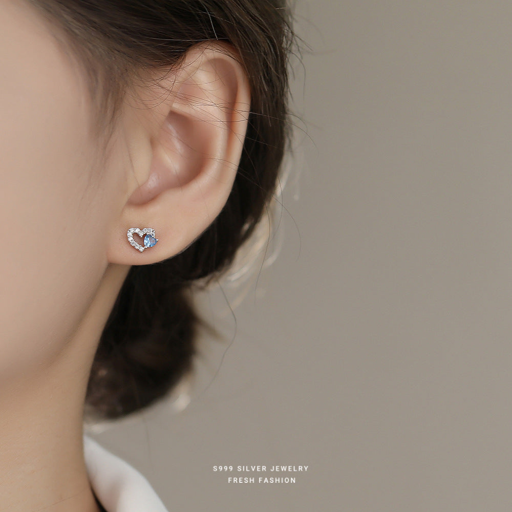 C廠 韓國韓版淺藍五芒星S999純銀耳環 批發 折扣@洽客服 25.12.W3「E5867 E5868 E5869 E5870」